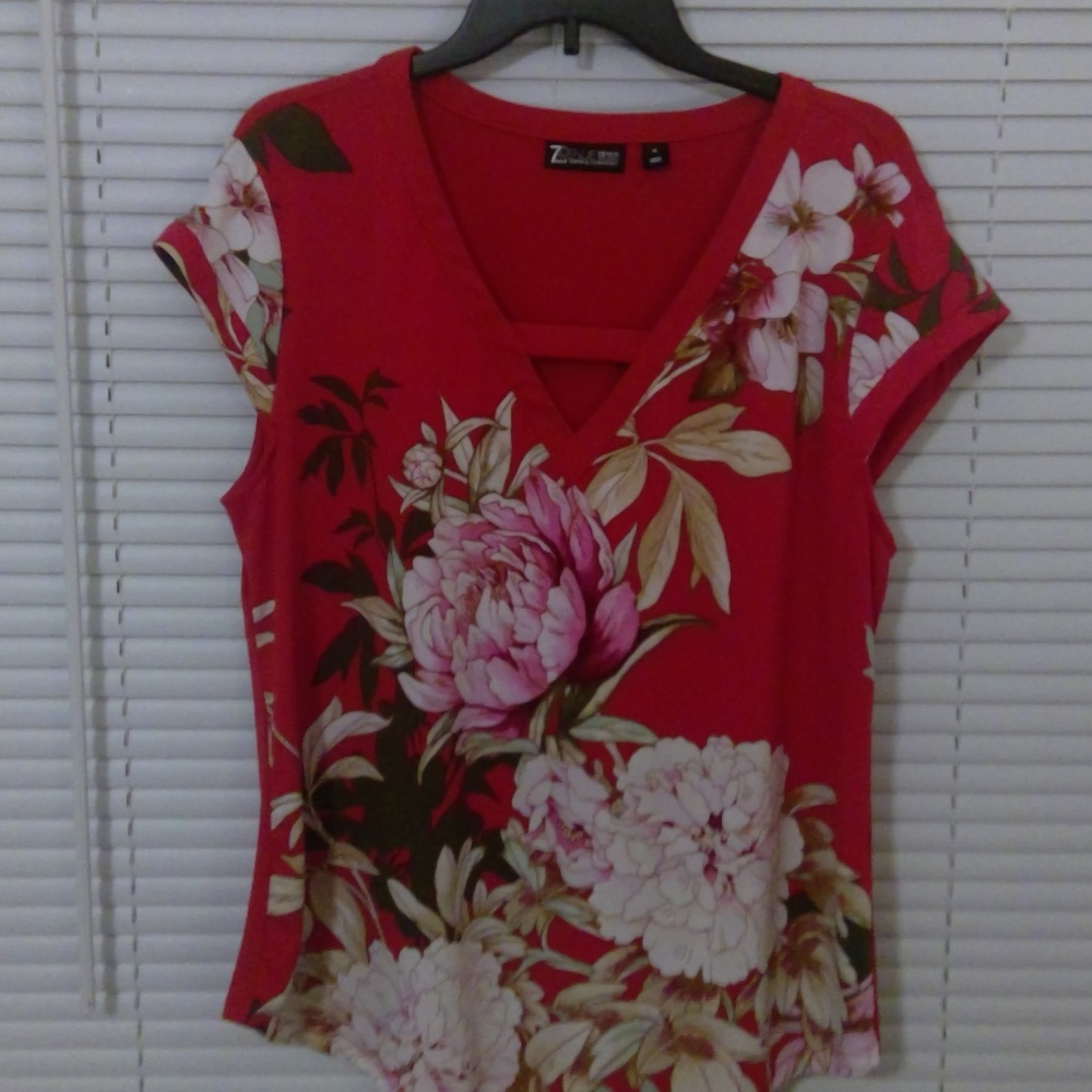 Summer Floral Blouse Size XL